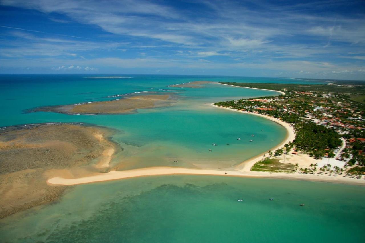 포르투세구로 Promocao No Pedacinho Do Paraiso - Cond Praia Dos Corais - 200M Praias C Vermelha E Muta, Prox Cabana Dos Corais - Apto Terreo, 2 Quartos Com Ar-Condicionado, Area Gourmet Com Churrasqueira, Cozinha Completa, Wi-Fi 200 Mbps 아파트 외부 사진