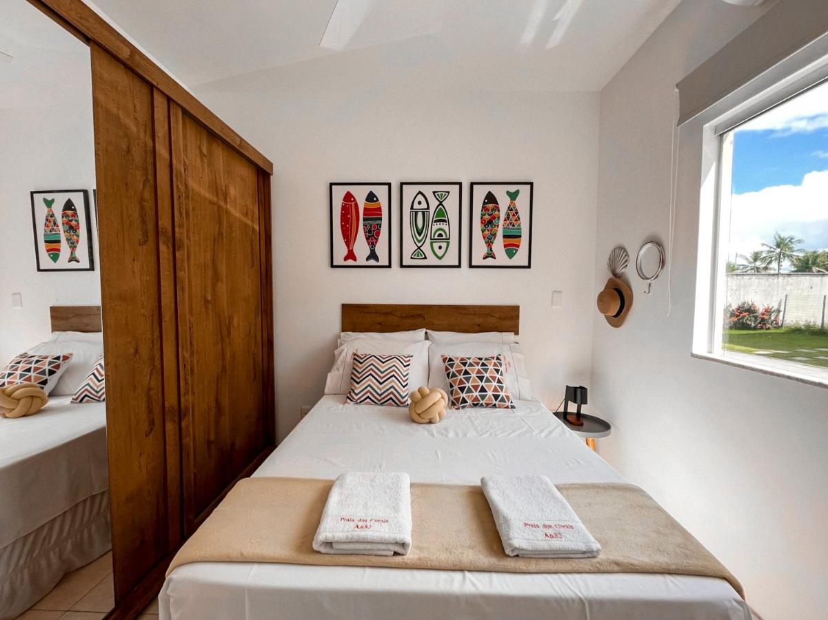 포르투세구로 Promocao No Pedacinho Do Paraiso - Cond Praia Dos Corais - 200M Praias C Vermelha E Muta, Prox Cabana Dos Corais - Apto Terreo, 2 Quartos Com Ar-Condicionado, Area Gourmet Com Churrasqueira, Cozinha Completa, Wi-Fi 200 Mbps 아파트 외부 사진
