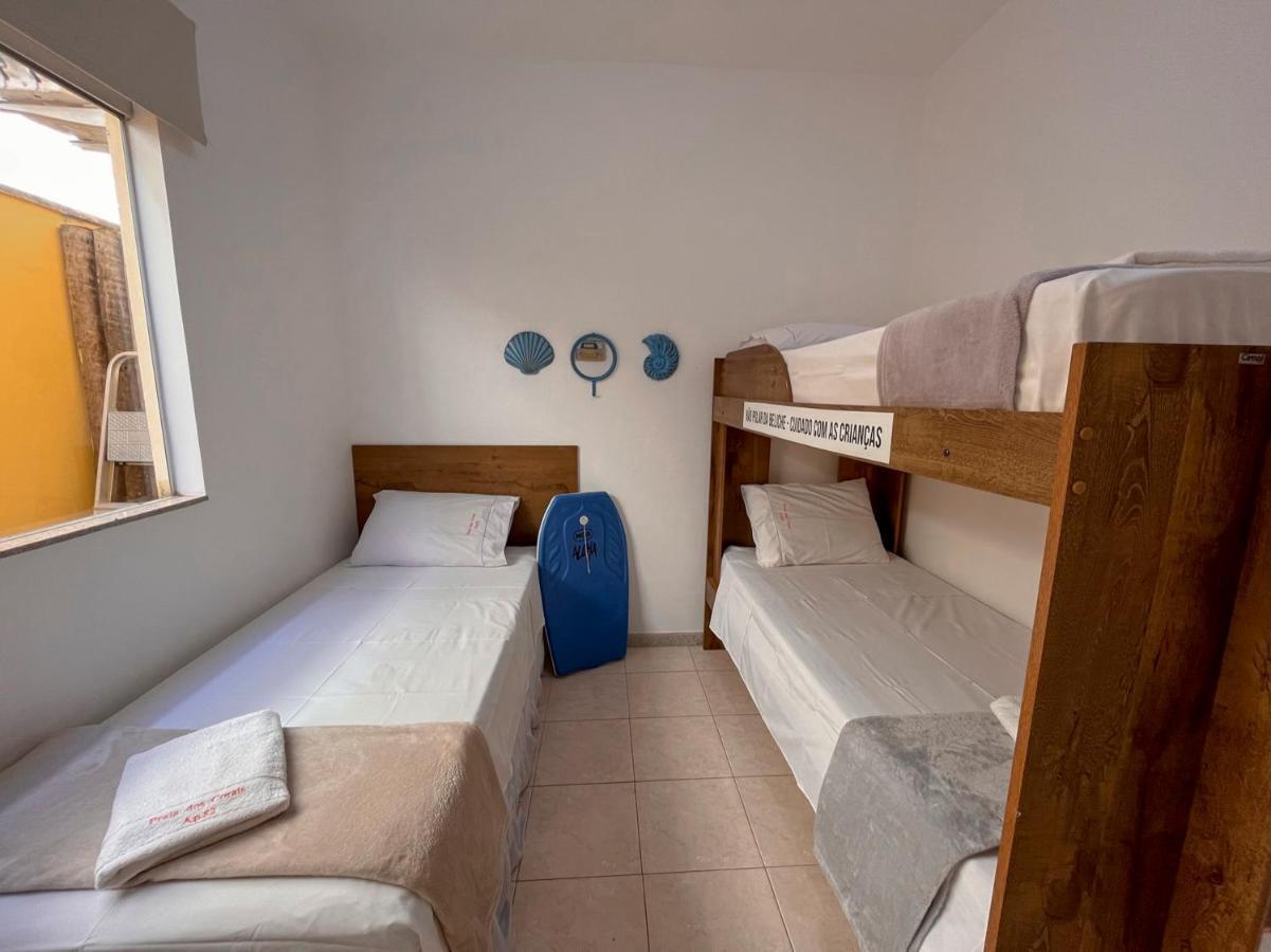 포르투세구로 Promocao No Pedacinho Do Paraiso - Cond Praia Dos Corais - 200M Praias C Vermelha E Muta, Prox Cabana Dos Corais - Apto Terreo, 2 Quartos Com Ar-Condicionado, Area Gourmet Com Churrasqueira, Cozinha Completa, Wi-Fi 200 Mbps 아파트 외부 사진