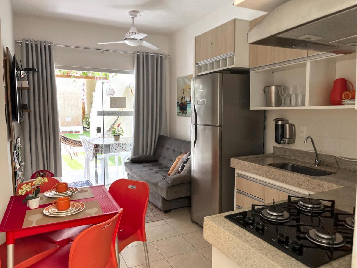 포르투세구로 Promocao No Pedacinho Do Paraiso - Cond Praia Dos Corais - 200M Praias C Vermelha E Muta, Prox Cabana Dos Corais - Apto Terreo, 2 Quartos Com Ar-Condicionado, Area Gourmet Com Churrasqueira, Cozinha Completa, Wi-Fi 200 Mbps 아파트 외부 사진